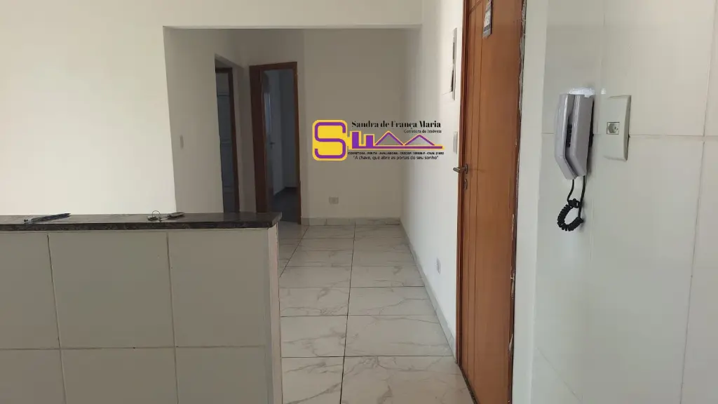 Apartamento Dois Dormitórios Alugar Boqueirão em Praia Grande