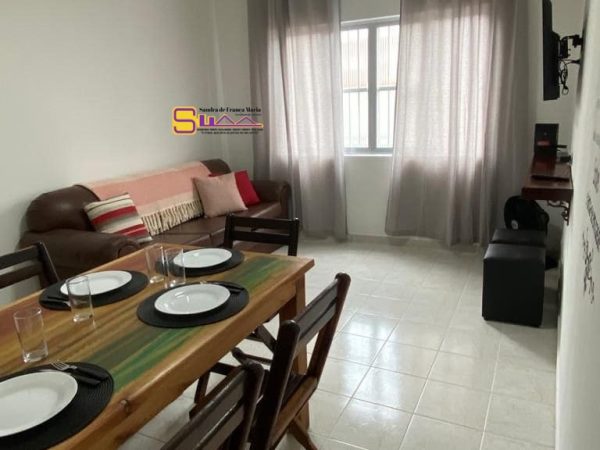 Apartamento Dois Dormitórios Alugar Canto do Forte em Praia Grande