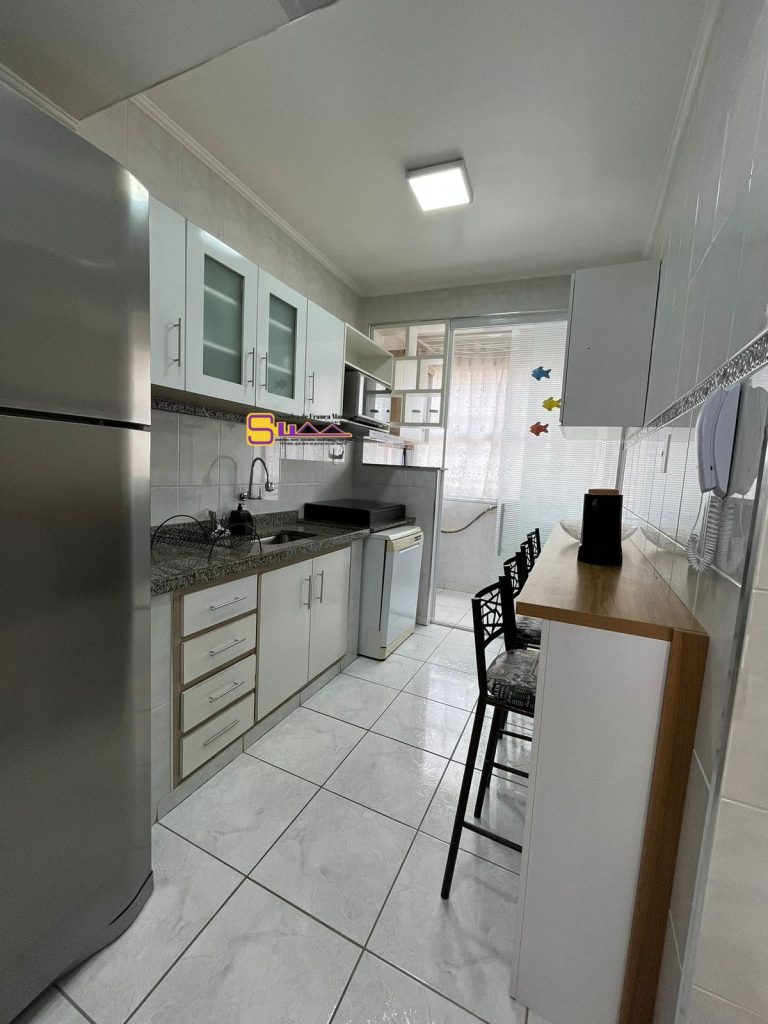 Apartamento Um dormitório Alugar Canto do Forte em Praia Grande