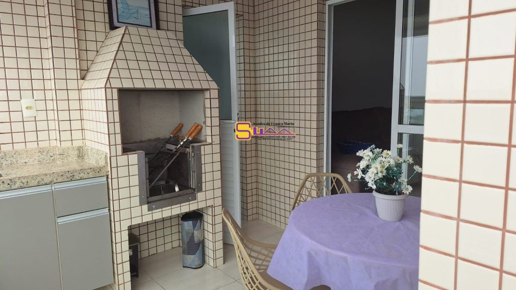 Apartamento a Venda 3 Dormitórios 1 Suíte na Ocian em Praia Grande