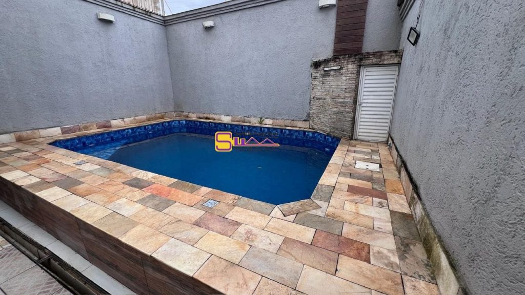 Triplex Sobrado 4 Dormitorios 2 Suites Aluga Caiçara praia Grande